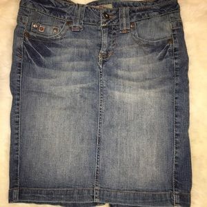 Jean skirt pencil skirt by Paris Blues size XS